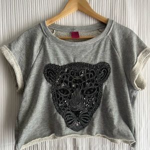 Melissa Masse cropped sweatshirt